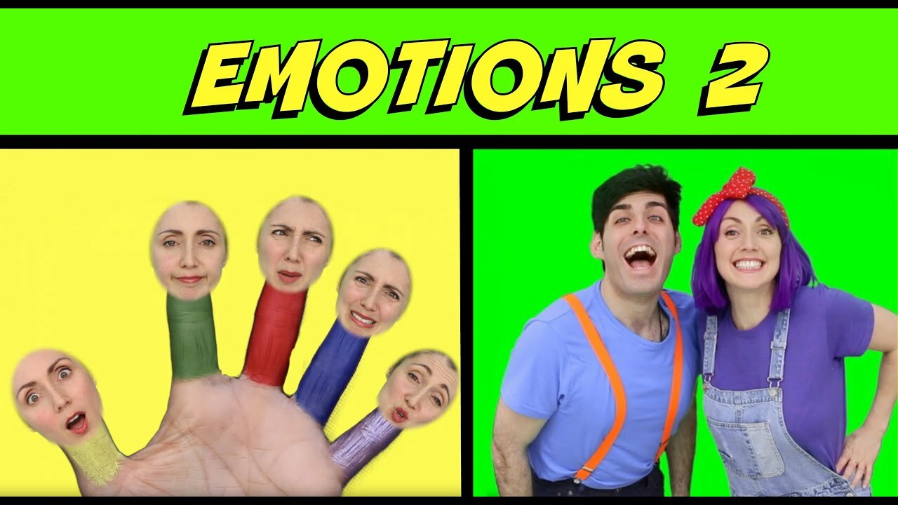 Emotions Finger Family #2 - Learn Emotions For Kids - Bella And Beans TV